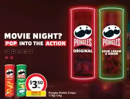 Coles Pringles Potato Crisps offer