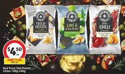 Coles Red Rock Deli Potato Chips offer