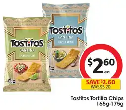 Coles Tostitos Tortilla Chips offer