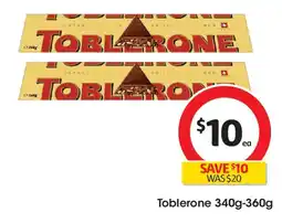 Coles Toblerone offer