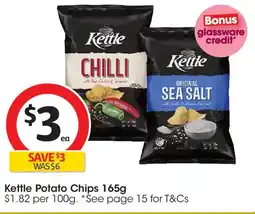 Coles Kettle Potato Chips offer