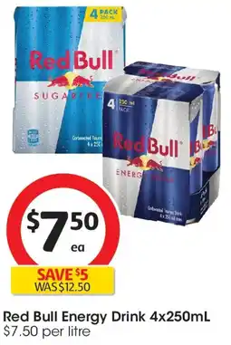 Coles Red Bull Energy Drink offer