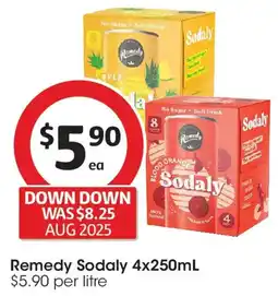 Coles Remedy Sodaly offer