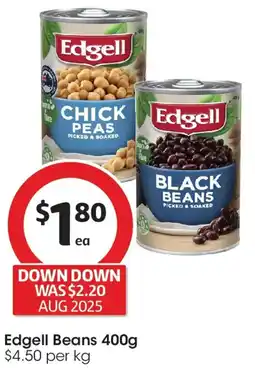 Coles Edgell Beans offer