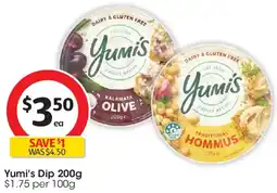 Coles Yumi's Dip offer