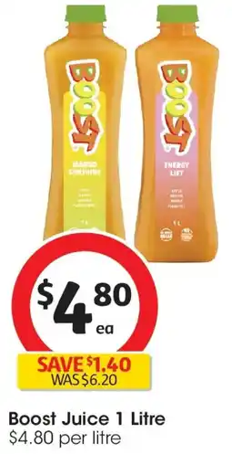 Coles Boost Juice offer