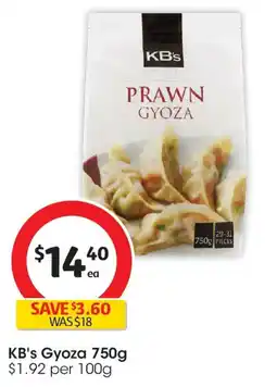Coles KB's Gyoza offer