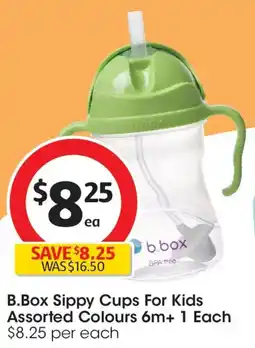 Coles Box Sippy Cups For Kids Assorted Colours offer