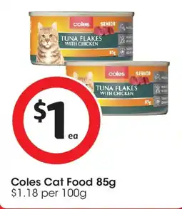 Coles Coles Cat Food offer