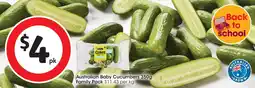 Coles Australian Baby Cucumbers offer