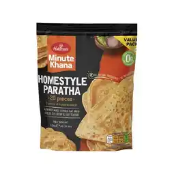 Woolworths Haldiram Homestyle Paratha 1.2 kg Pk 20 – From the Freezer offer