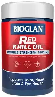 Discount Drug Stores Bioglan Red Krill Oil Double Strength 1000mg 60 Capsules offer