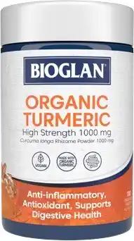 Discount Drug Stores Bioglan Organic Turmeric High Strength 1000mg 100 Tablets offer
