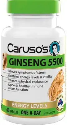 Discount Drug Stores Caruso’s Ginseng 5500 60 Tablets offer