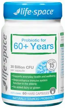Discount Drug Stores Life-Space Probiotic For 60+ Years 60 Capsules offer