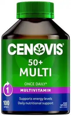 Discount Drug Stores Cenovis 50+ Multi 100 Capsules offer
