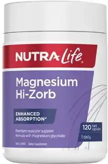 Discount Drug Stores Nutra-Life Magnesium Hi-Zorb 120 Capsules offer