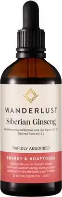 Discount Drug Stores Wanderlust Siberian Ginseng Drops 90mL offer