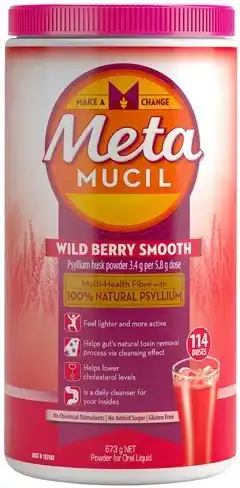 Discount Drug Stores Metamucil Wild Berry Smooth 673g offer