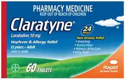 Discount Drug Stores Claratyne Hayfever & Allergy Relief 60 Tablets offer