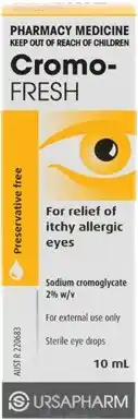 Discount Drug Stores Cromo-Fresh Allergy Eye Drops 10mL offer