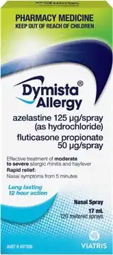 Discount Drug Stores Dymista Allergy Nasal Spray 17mL offer
