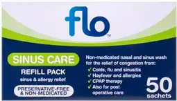 Discount Drug Stores Flo Sinus Care Refill Pack 50 Sachets offer
