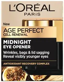 Discount Drug Stores L’Oréal Paris Age Perfect Cell Renewal Midnight Eye Cream 15mL offer