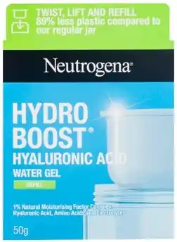 Discount Drug Stores Neutrogena Hydro Boost Hyaluronic Acid Water Gel Refill 50g offer