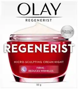 Discount Drug Stores Olay Regenerist Micro-Sculpting Cream Night 50g offer