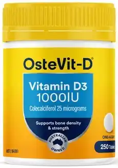 Discount Drug Stores OsteVit-D One-A-Day Vitamin D3 250 Tablets offer