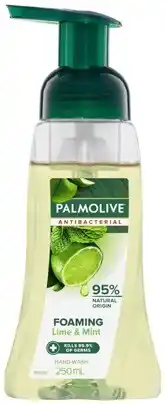 Discount Drug Stores Palmolive Antibacterial Foaming Hand Wash Lime & Mint 250mL offer