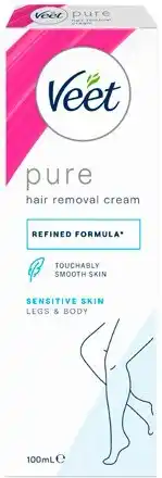 Discount Drug Stores Veet Pure Hair Removal Cream Sensitive Skin 100mL offer