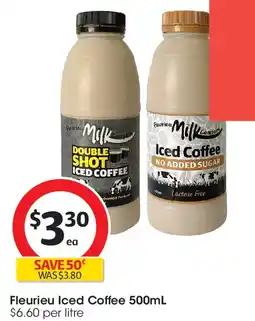 Coles Fleurieu Iced Coffee offer
