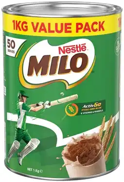 IGA Nestlé Milo Value Pack 1kg offer