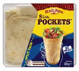 IGA Old El Paso Tortilla Pockets 223g offer