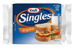IGA Kraft Cheese Singles Original Slices 12 Pack offer