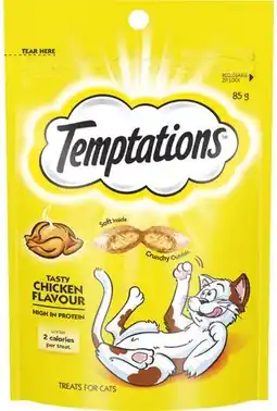 IGA Temptations Cat Treats 85g Selected Varieties offer