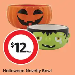 Coles Halloween Novelty Bowl offer