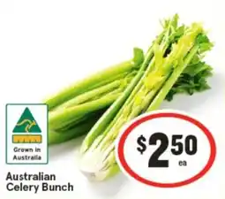 IGA Australian Celery Bunch offer
