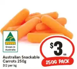 IGA Australian Snackable Carrots offer