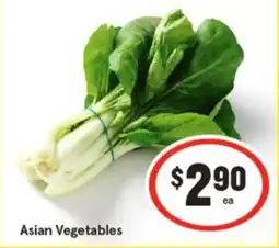 IGA Asian Vegetables offer