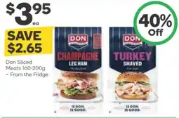 Woolworths Don sliced meats offer