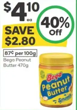 Woolworths Bega Peanut Butter offer