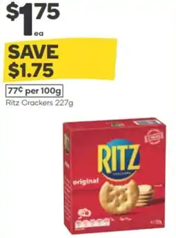 Woolworths Ritz crackers offer