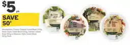 Woolworths Woolworths Classic Caesar Salad Bowl, Asian Style Salad Bowl , Garden Salad Bowl or Mexican Style Salad Bowl offer
