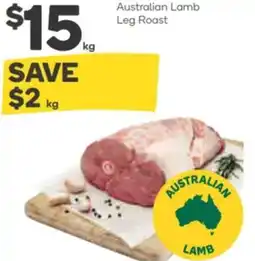 Woolworths Australian lamb leg roast offer