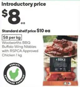 Woolworths Woolworths bbq buffalo wing nibbles offer