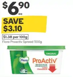 Woolworths Flora proactiv spread offer