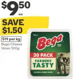 Woolworths bega cheese slices offer